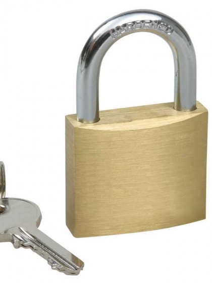 Acquista Lucchetto Ottone 20 mm 12pz